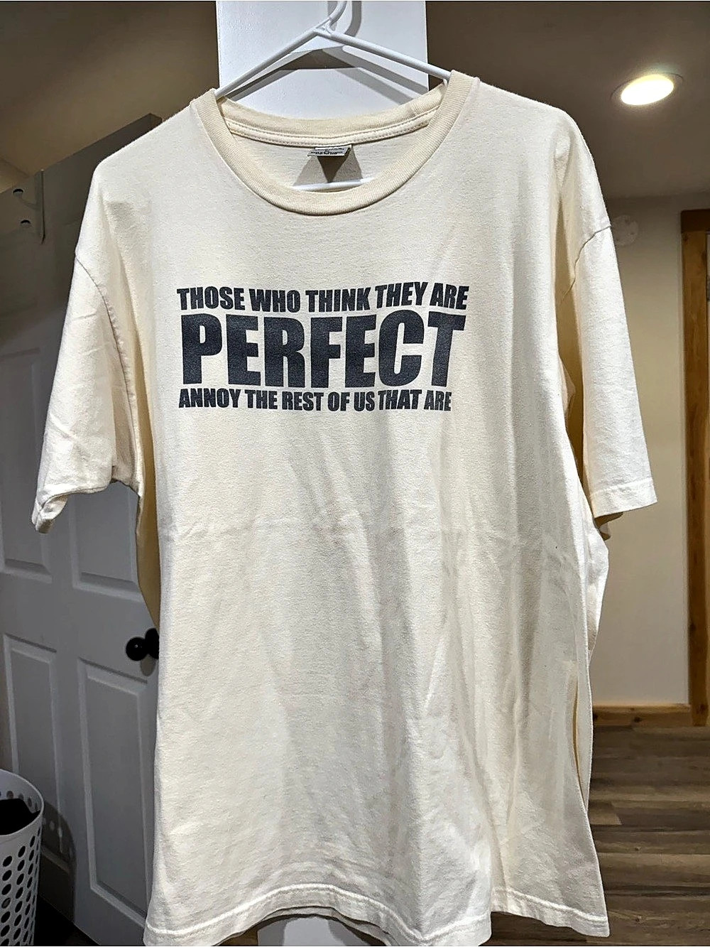 Cygnus Graphic Short Sleeve Tee in Cream Size XL